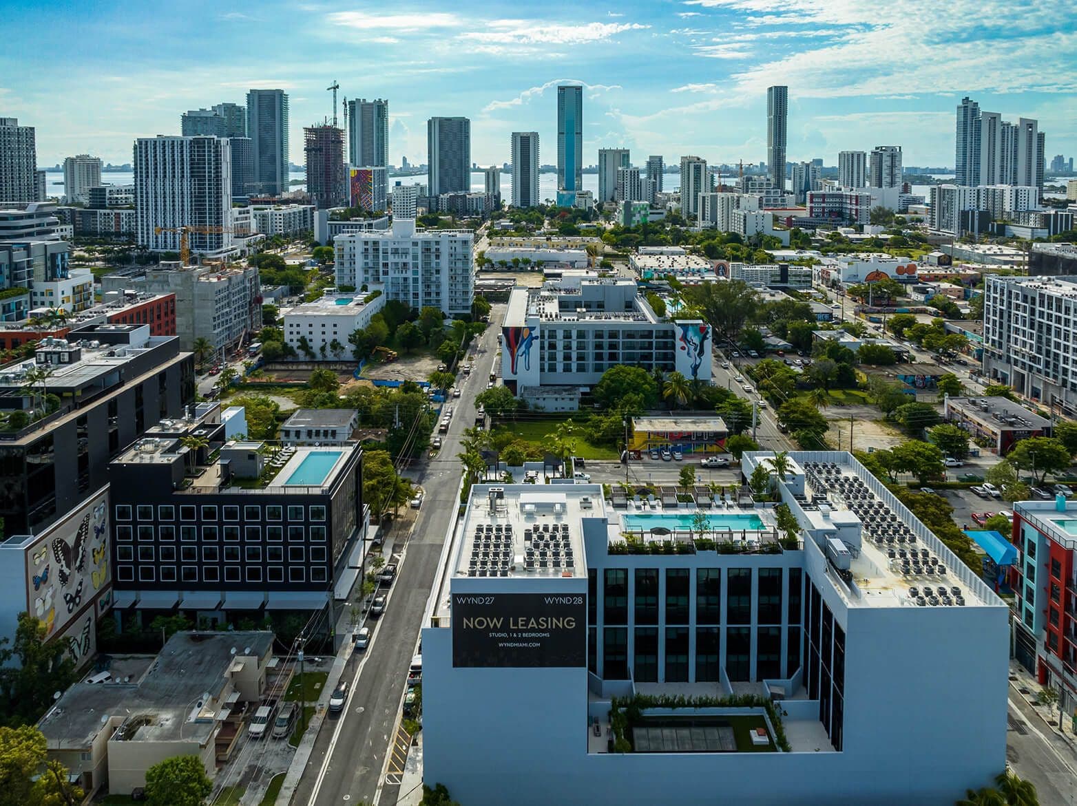 aerial view of Wynd 27 & 28